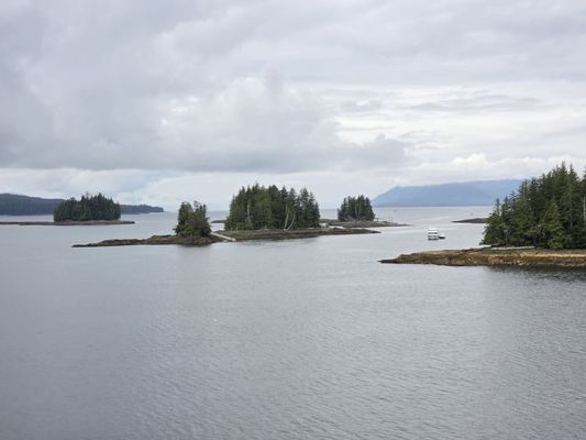 Ward Cove Cruise Ship Pier by null