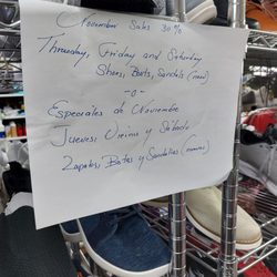 Lamp Discount & Thrift Store - They were still offering 30% discount on many items even in December