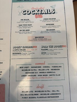Menu photo 4 The Remedy Fort Walton Beach, FL Menu photo 4 The Remedy Fort Walton Beach, FL