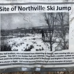 Northville Historical Society - This is a photograph I took of signage on a trail in Cass Benton two years ago. I'm hoping you might have a copy. I would love to replace.