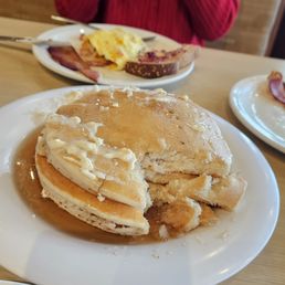 Breakfast spread in lieu of butter made the pancakes inedible for me.