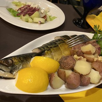 Skovorodka - Cold Smoked Mackerel with Potatoes - Russian Near Me - Brooklyn, New York