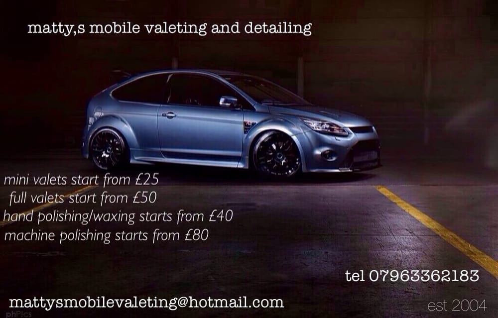 MATTYS MOBILE VALETING AND DETAILING Updated May 2024 59 Photos Seamer Road, Scarborough
