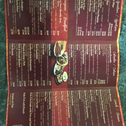 Anna's Restaurant - Menu