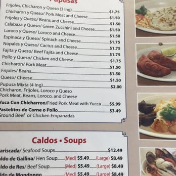 Rincon Latino - a menu for a mexican restaurant - Salvadoran Near Me - Houston, Texas Rincon Latino - a menu for a mexican restaurant - Salvadoran Near Me - Houston, Texas