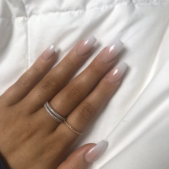 Polished Bar - Full set nude ombré - Nail Salons Near Me - Orange, California Polished Bar - Full set nude ombré - Nail Salons Near Me - Orange, California