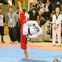 Elite Taekwondo Center - Janet gold medal at JKI