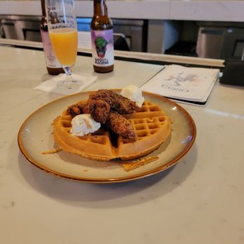 Curio Bistro - Chicken tenders & waffles - Cajun/Creole Near Me - New Orleans, Louisiana Curio Bistro - Chicken tenders & waffles - Cajun/Creole Near Me - New Orleans, Louisiana