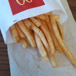Burnt fries Burnt fries