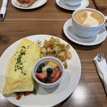 Chaupain Bakery - ChaupainOmelette and Cappuccino with almond milk. - Breakfast & Brunch Near Me - Laguna Niguel, California Chaupain Bakery - ChaupainOmelette and Cappuccino with almond milk. - Breakfast & Brunch Near Me - Laguna Niguel, California