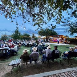 Perfect outdoor venue.