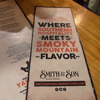 Smith & Son Corner Kitchen - Menu - Chicken Wings Near Me - Gatlinburg, Tennessee Smith & Son Corner Kitchen - Menu - Chicken Wings Near Me - Gatlinburg, Tennessee