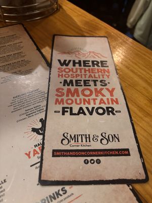 Menu photo 8 Smith & Son Corner Kitchen Gatlinburg, TN Menu photo 8 Smith & Son Corner Kitchen Gatlinburg, TN