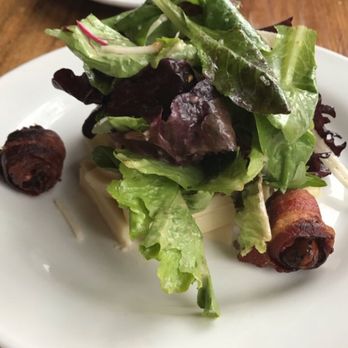 Orinoco - Palmtop salad comes with bacon wrapped dates, one of the best salads ! - Caribbean Near Me - Brookline, Massachusetts Orinoco - Palmtop salad comes with bacon wrapped dates, one of the best salads ! - Caribbean Near Me - Brookline, Massachusetts