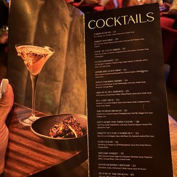 Three Thirty Three - Cocktail menu! - Steakhouses Near Me - Tempe, Arizona