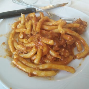 Rifugio Ragabo - Pasta with meat sauce. - Italian Near Me - Linguaglossa, Connecticut