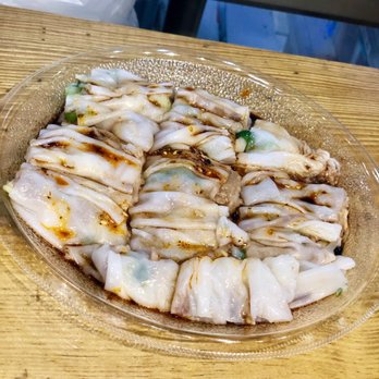Joe's Steam Rice Roll - Roast Pork Steam Roll (Large) - Dim Sum Near Me - Flushing, New York