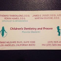 Children's Dentistry & Braces - Their Card