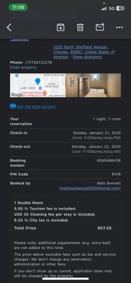 Old Chicago Inn featuring Room 13 by null