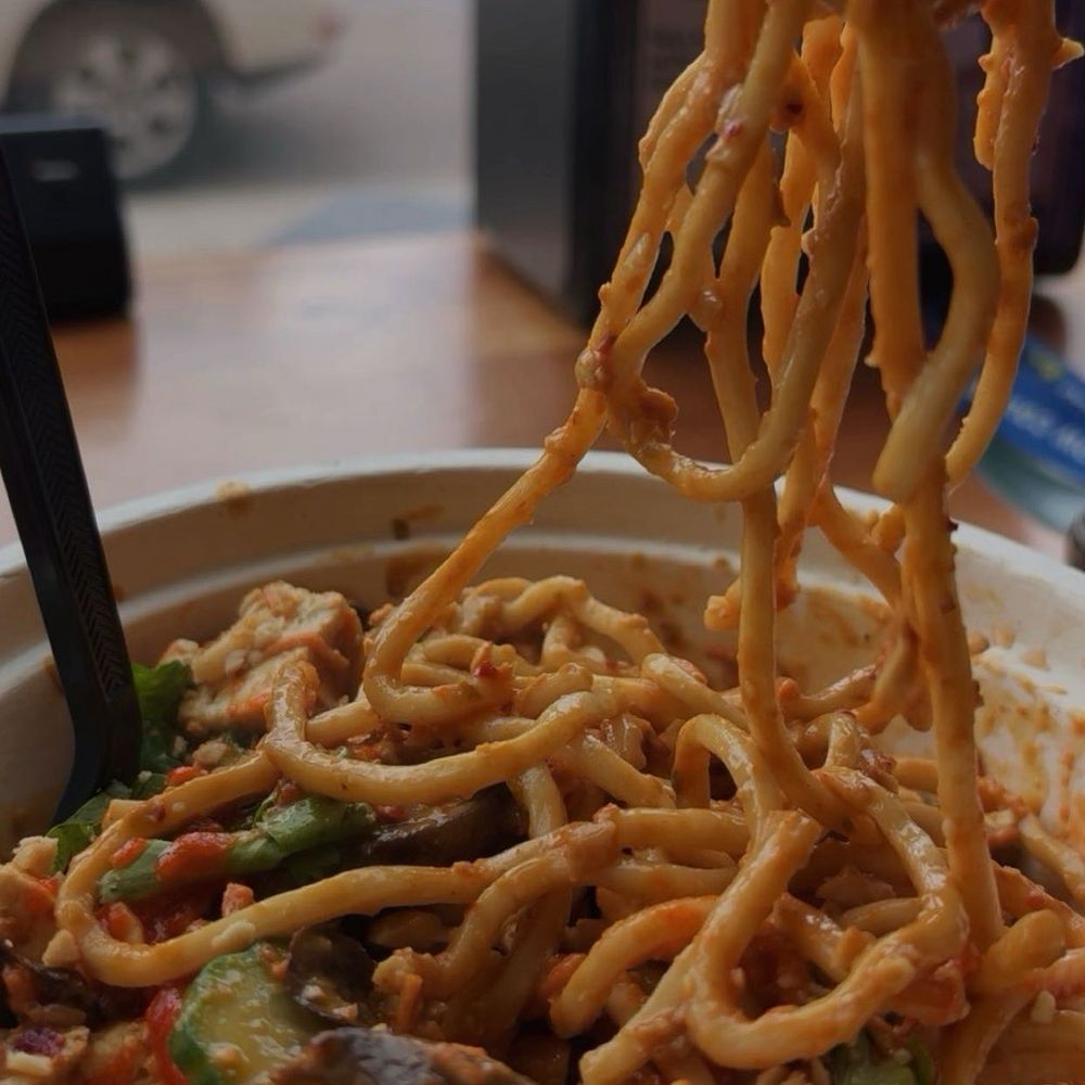 Noodle Love - Peanut Chilli Udon - Noodles Near Me - Erie, Pennsylvania Noodle Love - Peanut Chilli Udon - Noodles Near Me - Erie, Pennsylvania