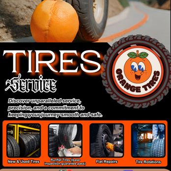Orange Tires - Tires Near Me - San Fernando Valley, California Orange Tires - Tires Near Me - San Fernando Valley, California