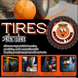 Orange Tires