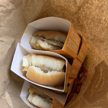 Krystal - Krystals(12-6) with cheese. - Burgers Near Me - Jacksonville, Florida Krystal - Krystals(12-6) with cheese. - Burgers Near Me - Jacksonville, Florida