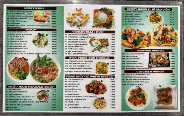 Menu photo 8 Pho M&N Fontana, CA Menu photo 8 Pho M&N Fontana, CA