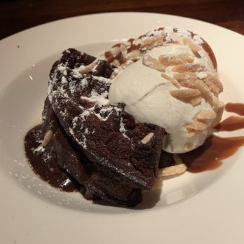 Coastal Flats - Warm Flourless Chocolate Waffle - Seafood Near Me - Fairfax, Virginia Coastal Flats - Warm Flourless Chocolate Waffle - Seafood Near Me - Fairfax, Virginia