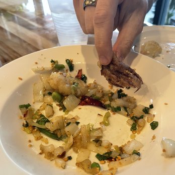 808 Cafe - This was Salt and Pepper Calamari but it was so good we ate it all... - Asian Fusion Near Me - Las Vegas, Nevada