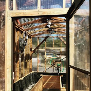Dirty Duck Construction - the inside of a greenhouse - General Contractors Near Me - Roseburg, Oregon