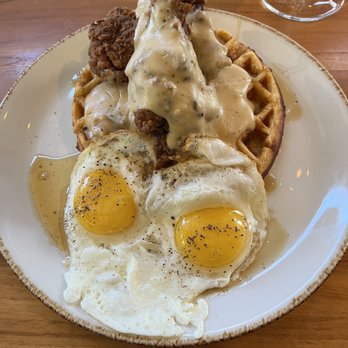 Haywire - Chicken and waffles - New American Near Me - Dallas, Texas Haywire - Chicken and waffles - New American Near Me - Dallas, Texas
