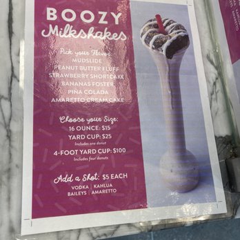 Duck Donuts - That's right boozie milkshakes - Donuts Near Me - Las Vegas, Nevada Duck Donuts - That's right boozie milkshakes - Donuts Near Me - Las Vegas, Nevada