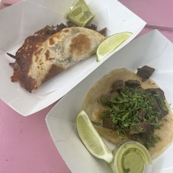 Barracuda Taco Stand - Steak taco and steak quesadilla - Tacos Near Me - New Orleans, Louisiana
