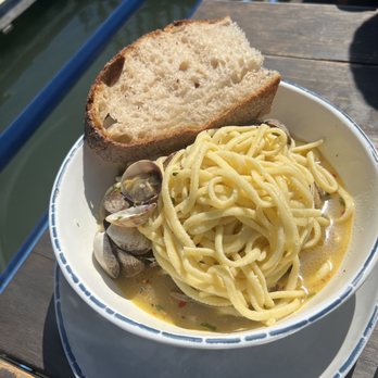 Fish - Linguine and Clams - Seafood Near Me - Sausalito, California Fish - Linguine and Clams - Seafood Near Me - Sausalito, California
