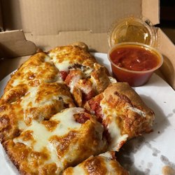 Olympic Pizza - Chicken Parmigiana calzone- loved it!