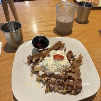 Iron Roost - French toast waffles - Breakfast & Brunch Near Me - Ballston Spa, New York