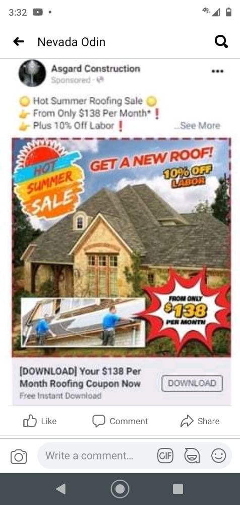 Slide of Asgard construction