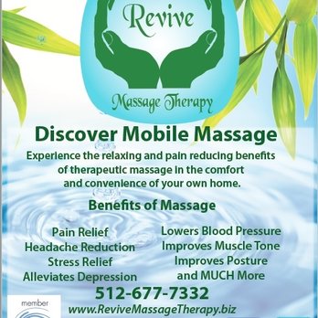 Revive Massage Therapy - Massage Therapy Near Me - Austin, Texas Revive Massage Therapy - Massage Therapy Near Me - Austin, Texas