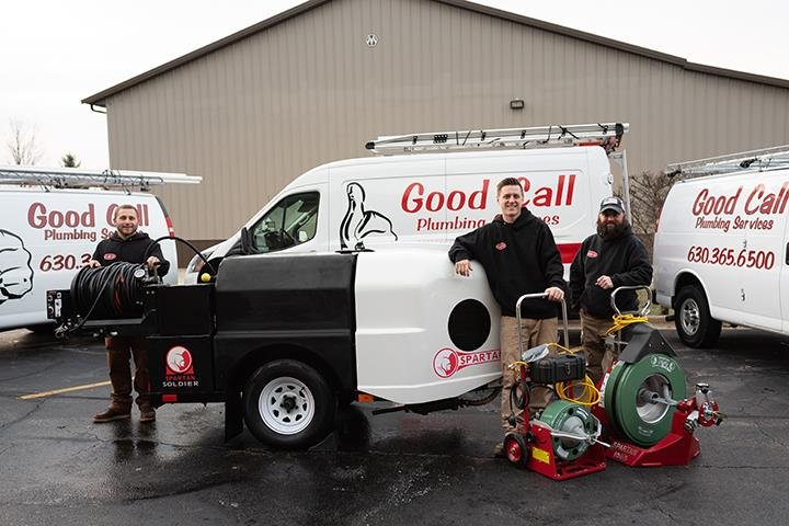 Slide of Good Call Plumbing