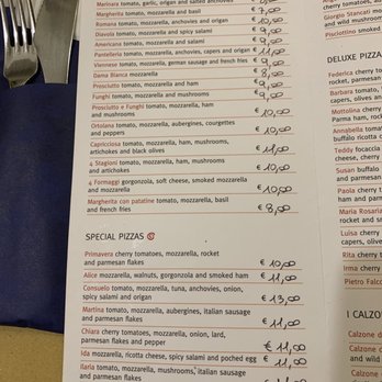 Donna Stella - Menu - Pizza Near Me - Amalfi, SA