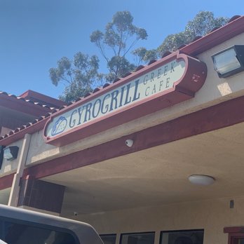 Gyrogrill - The sign is in the strip mall. - Greek Near Me - San Diego, California