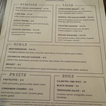 Treehouse Rooftop - Food Menu - Wine Bars Near Me - Washington, DC, District of Columbia Treehouse Rooftop - Food Menu - Wine Bars Near Me - Washington, DC, District of Columbia