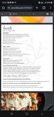 Menu photo 6 Locale Farm to Table Eatery Bakersfield, CA