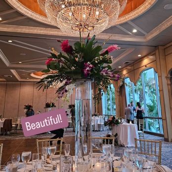 MAD Event Productions - One of the taller floral arrangements for reception. The tall ones were a guest favorite. - Floral Designers Near Me - San Diego, California