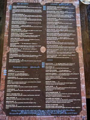 Menu photo 2 Alps Village Palm Desert, CA