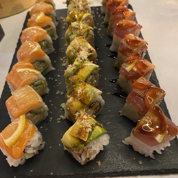 Soy's Sushi Bar & Grill - Citrus Roll, Orchid Roll, and Ecstasy Roll - Sushi Bars Near Me - Murray, Utah Soy's Sushi Bar & Grill - Citrus Roll, Orchid Roll, and Ecstasy Roll - Sushi Bars Near Me - Murray, Utah