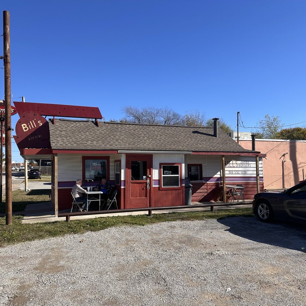 Bill's Jumbo Burgers - Outside - Fast Food Near Me - Tulsa, Oklahoma Bill's Jumbo Burgers - Outside - Fast Food Near Me - Tulsa, Oklahoma