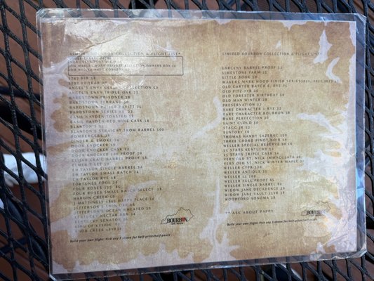 Menu photo 1 Bourbon On Main Frankfort, KY