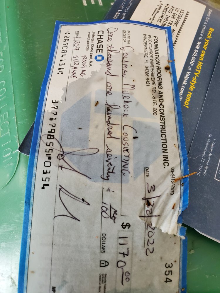 Slide of Foundation Roofing and Construction